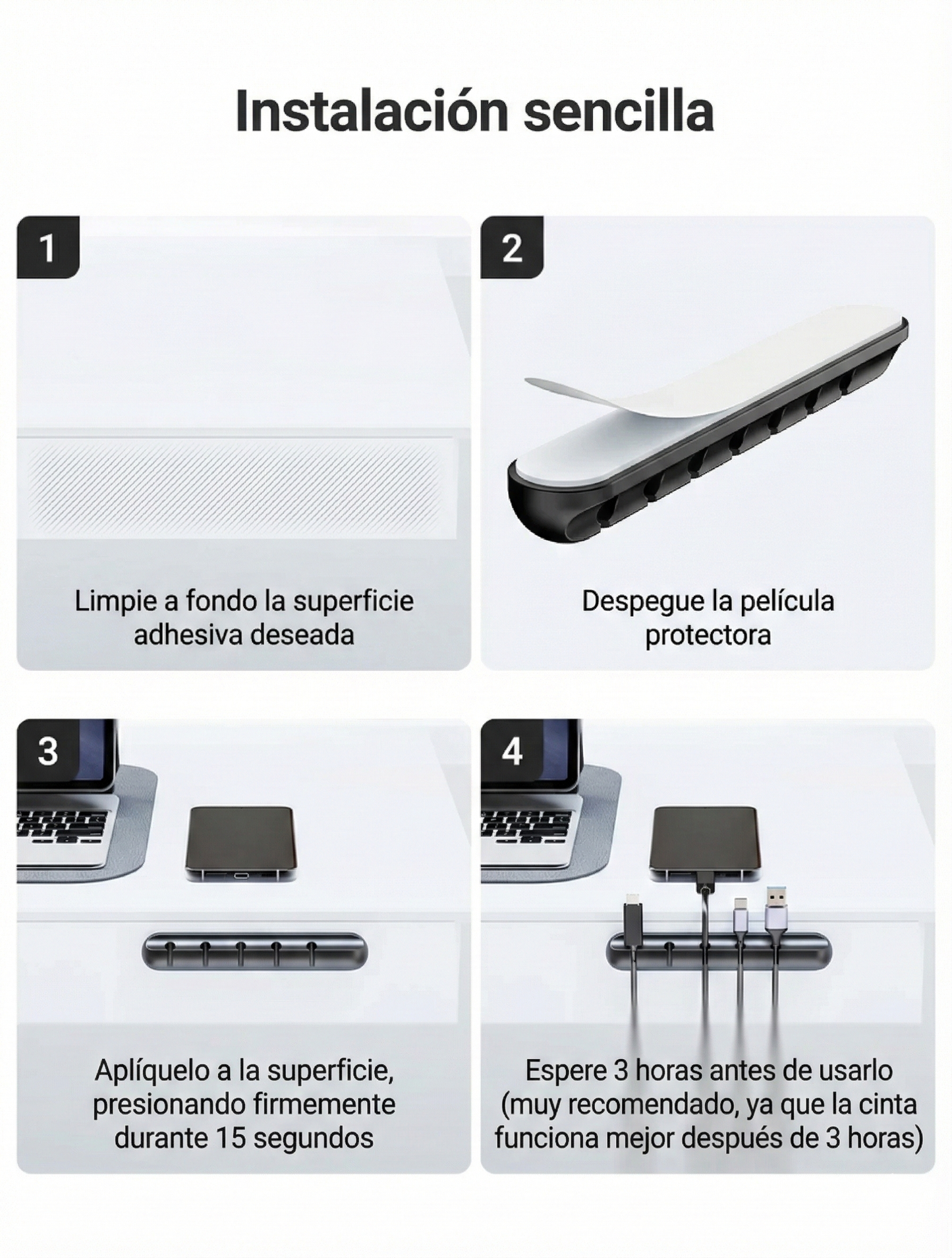ZENKORD · Organizador de cables premium
